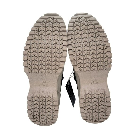 🤩Converse  Sz 9 Women Chunky Shoes Chuck Taylor All Star leather boots Brown Ne - Picture 6 of 11